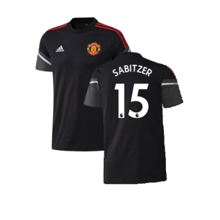 2022-2023 Man Utd Training Tee (Black) (Sabitzer 15)
