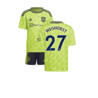 2022-2023 Man Utd Third Mini Kit (Weghorst 27)