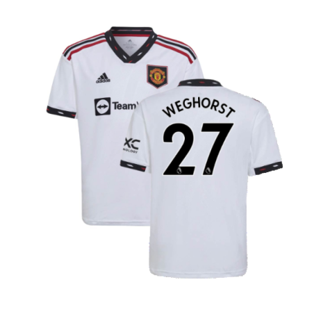 2022-2023 Man Utd Away Shirt (Kids) (Weghorst 27)