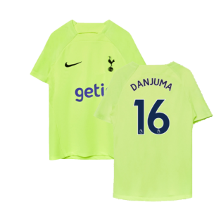 2022-2023 Tottenham Training Shirt (Volt) (Danjuma 16)