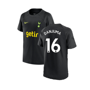 2022-2023 Tottenham Strike Training Shirt (Black) - Kids (Danjuma 16)