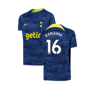 2022-2023 Tottenham Pre-Match Training Shirt (Indigo) - Kids (Danjuma 16)