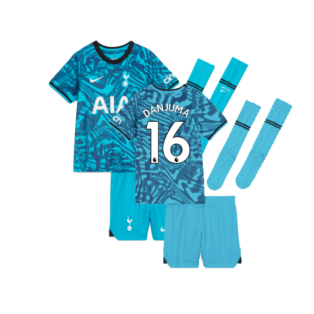 2022-2023 Tottenham Little Boys Third Mini Kit (Danjuma 16)