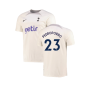 2022-2023 Tottenham Strike Training Shirt (White) - Kids (Pedro Porro 23)