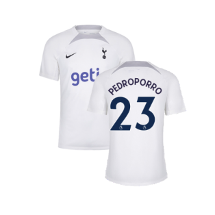 2022-2023 Tottenham CL Training Shirt (Salt) (Pedro Porro 23)