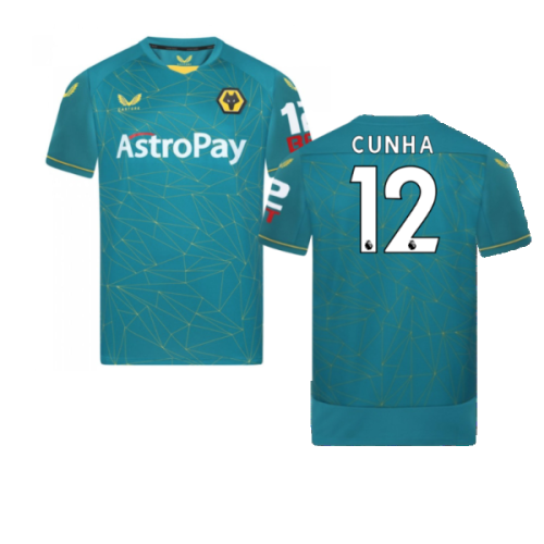 2022-2023 Wolves Away Shirt (Cunha 12)