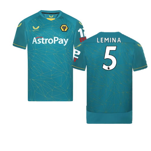 2022-2023 Wolves Away Shirt (Lemina 5)