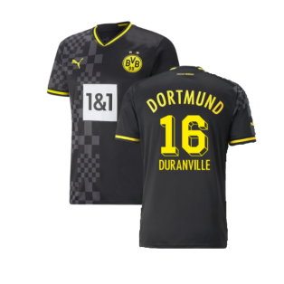 2022-2023 Borussia Dortmund Away Shirt (Duranville 16)