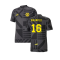 2022-2023 Borussia Dortmund Pre-Match Shirt (Black-Asphalt) (Duranville 16)
