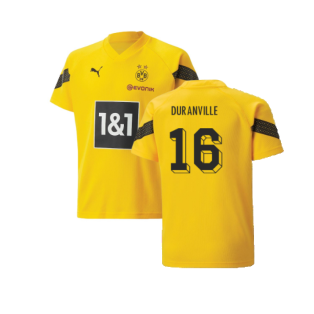 2022-2023 Borussia Dortmund Training Jersey (Yellow) - Kids (Duranville 16)
