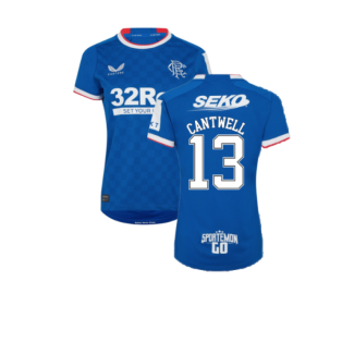 2022-2023 Rangers Home Shirt (Ladies) (Cantwell 13)