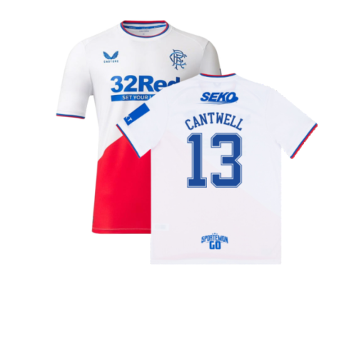 2022-2023 Rangers Away Shirt (Cantwell 13)