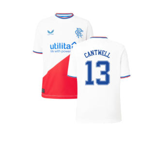 2022-2023 Rangers Away Shirt (Kids) (Cantwell 13)