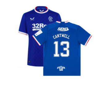 2022-2023 Rangers Home Shirt (Cantwell 13)