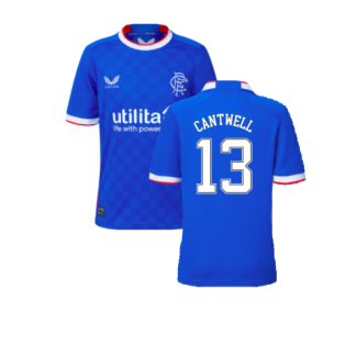 2022-2023 Rangers Home Shirt (Kids) (Cantwell 13)