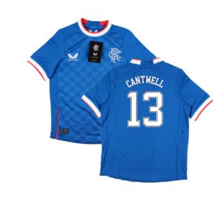 2022-2023 Rangers Home Pro Jersey (Kids) (Cantwell 13)