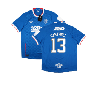 2022-2023 Rangers Home Pro Jersey (Cantwell 13)