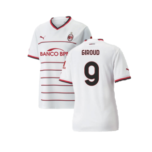 2022-2023 AC Milan Away Shirt - Ladies (Giroud 9)