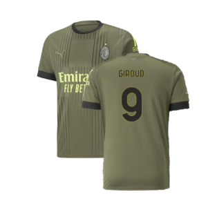 2022-2023 AC Milan Third Shirt (Giroud 9)