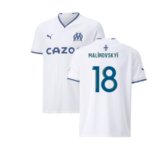 2022-2023 Marseille Home Shirt (Kids) (Malinovskyi 18)