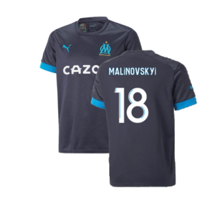 2022-2023 Marseille Away Shirt (Kids) (Malinovskyi 18)