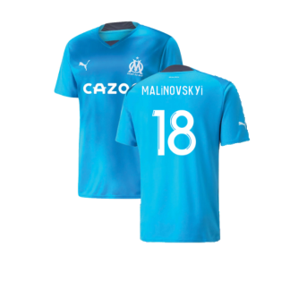 2022-2023 Marseille Third Shirt (Malinovskyi 18)