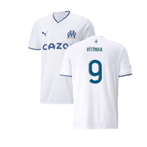 2022-2023 Marseille Home Shirt (Vitinha 9)