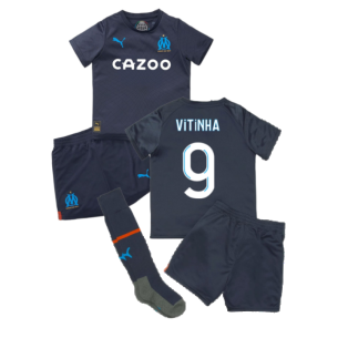 2022-2023 Marseille Away Mini Kit (Vitinha 9)