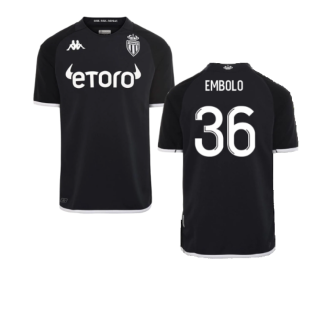 2022-2023 Monaco Away Shirt (Kids) (Embolo 36)