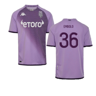2022-2023 Monaco Third Shirt (Embolo 36)