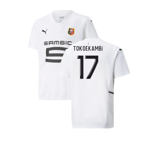 2022-2023 Rennes Away Shirt (Toko Ekambi 17)