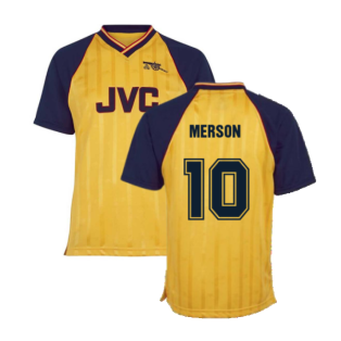 Arsenal 1988-89 Away Retro Shirt (Merson 10)