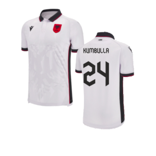 2023-2024 Albania Away Authentic Shirt (Kumbulla 24)