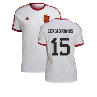 2022-2023 Spain DNA 3S Tee (White) (Sergio Ramos 15)