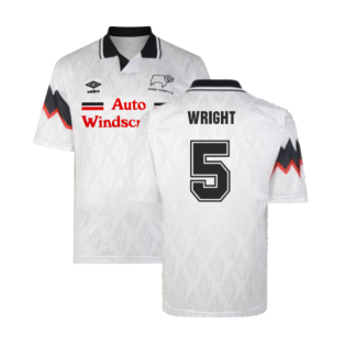 Derby County 1992 Umbro Shirt (Wright 5)