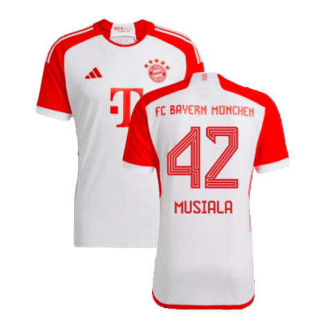 2023-2024 Bayern Munich Home Shirt (Musiala 42)