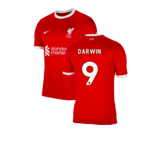 2023-2024 Liverpool Home Shirt (Darwin 9)