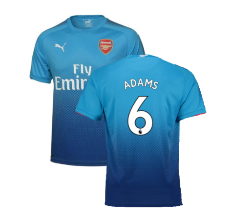 2017-2018 Arsenal Away Shirt (Adams 6) - Kids
