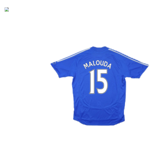 Chelsea 2006-08 Home Shirt ((Very Good) M) (Malouda 15)