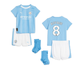 2023-2024 Man City Home Baby Kit (Kovacic 8)