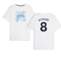 2023-2024 Man City FtblCore Graphic Tee (White) (Kovacic 8)