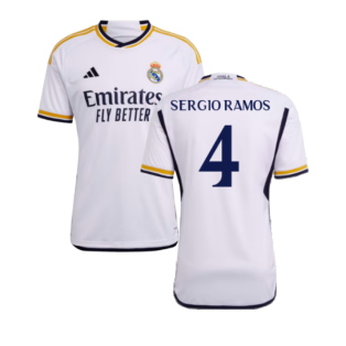 2023-2024 Real Madrid Home Shirt (Sergio Ramos 4)