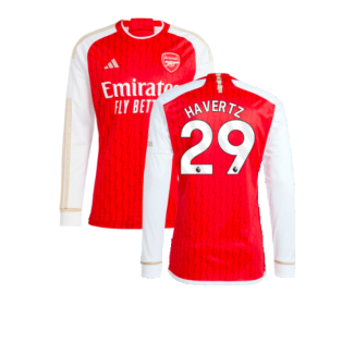 2023-2024 Arsenal Long Sleeve Home Shirt (Havertz 29)