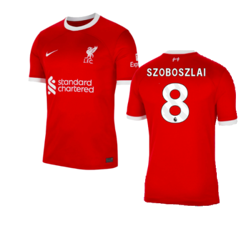 2023-2024 Liverpool Home Shirt (Szoboszlai 8)
