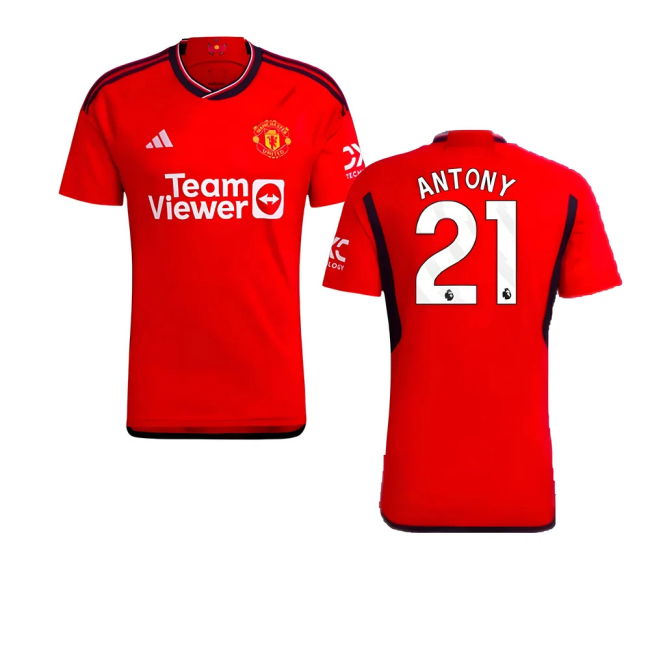 2023-2024 Man Utd Home Shirt (Antony 21)
