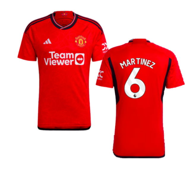 2023-2024 Man Utd Home Shirt (Martinez 6)