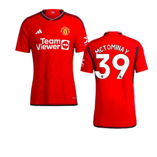 2023-2024 Man Utd Authentic Home Shirt (McTominay 39)