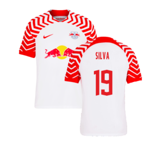 2023-2024 Red Bull Leipzig Home Shirt (Silva 19)