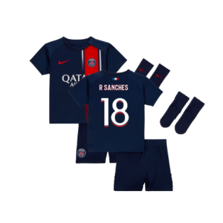 2023-2024 PSG Home Infants Baby Kit (R Sanches 18)