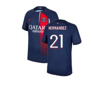 2023-2024 PSG Home Shirt (Hernandez 21)